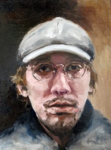 Enigma, oil on panel, 6" x 8" Enigma, oil on panel, 6" x 8"